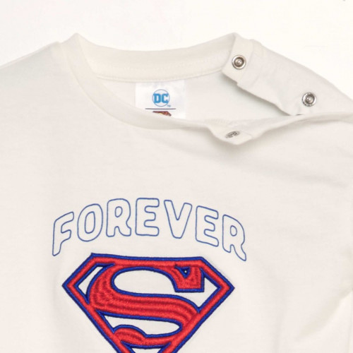 T-shirt 'Super-Man' - Blanc