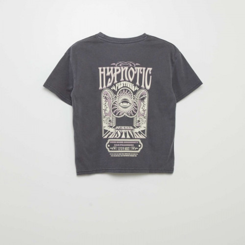 T-shirt imprimé - Gris