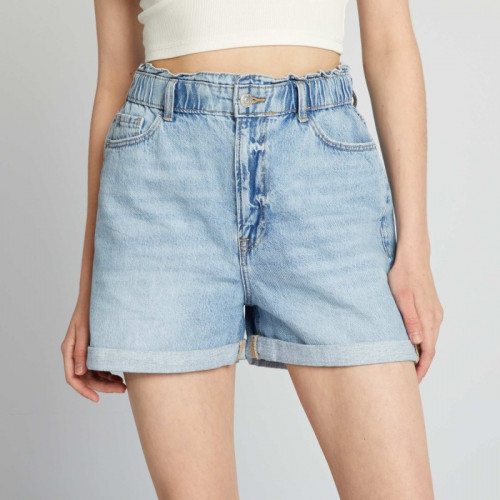 Short en jean - Bleu clair