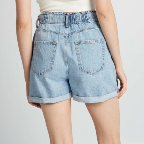 Short en jean - Bleu clair