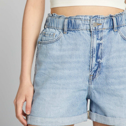 Short en jean - Bleu clair