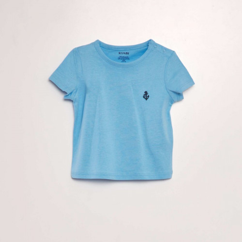 Lot de 2 t-shirts unis - Bleu