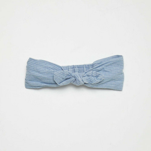 Ensemble chemise + bloomer + bandeau - Bleu chambray