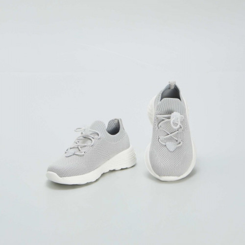 Baskets en mesh esprit running - Gris