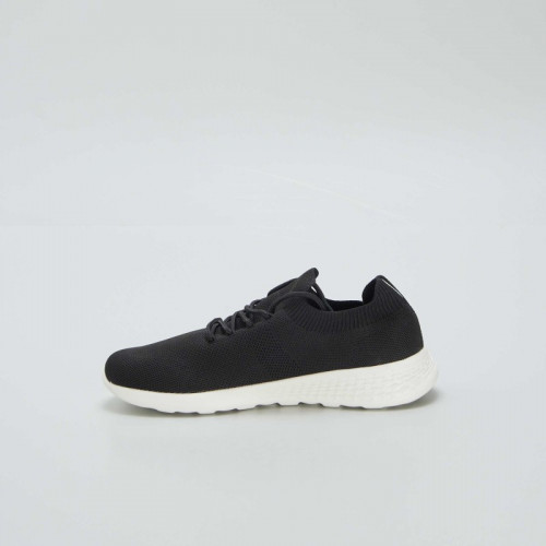 Baskets en mesh esprit running - Noir