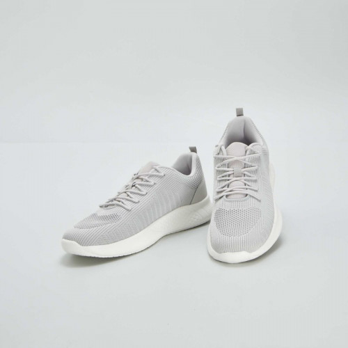 Baskets en mesh esprit running - Gris