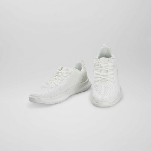 Baskets en mesh esprit running - Blanc