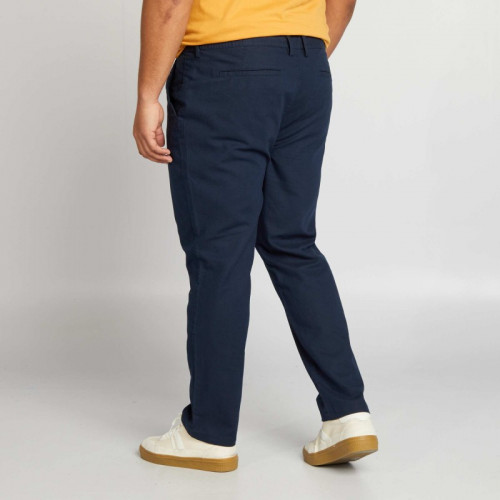 Pantalon chino à coupe slim - Bleu