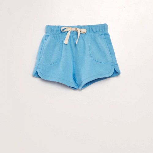 Short en french terry - Bleu