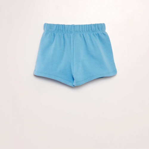 Short en french terry - Bleu