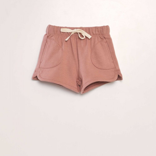 Short en french terry - Rose