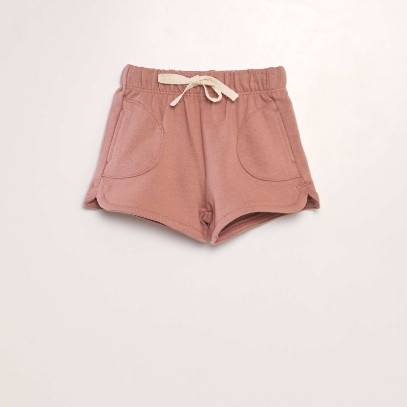 Short en french terry - Rose