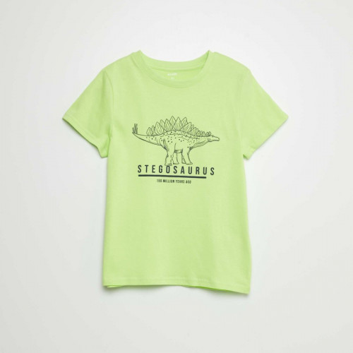 Pyjama court 'dinosaures' short + t-shirt - 2 pièces - Vert