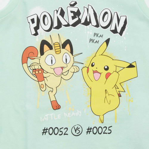 Ensemble pyjama 'Pokemon' débardeur + short - 2 pièces - Bleu