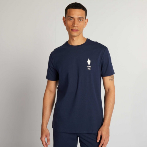 T-shirt en jersey - Equipe de France Olympique - Bleu marine