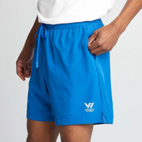 Short de sport léger - Bleu