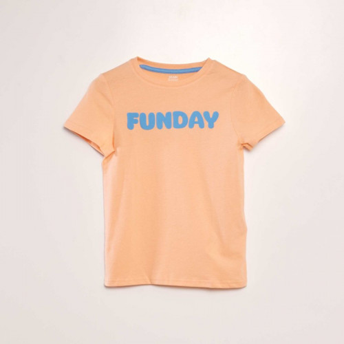 T-shirt imprimé - Orange