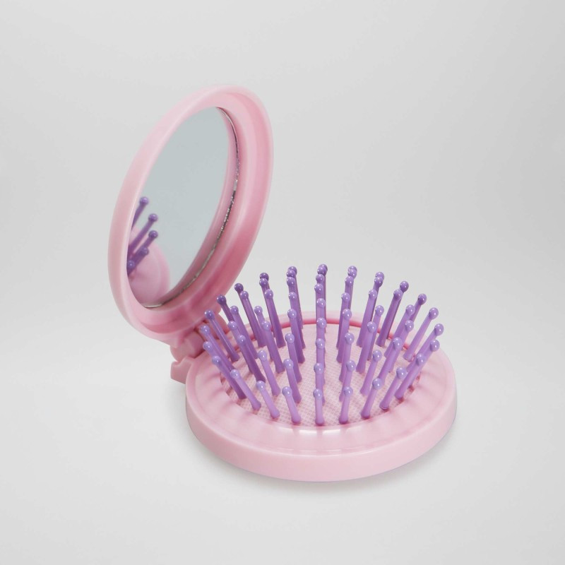 Brosse méduse 'licorne' - Rose