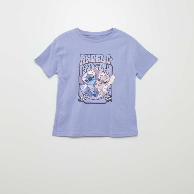 T-shirt 'Disney' 'Stitch' - Bleu