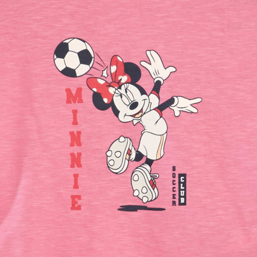 T-shirt crop top 'Minnie' - Rose