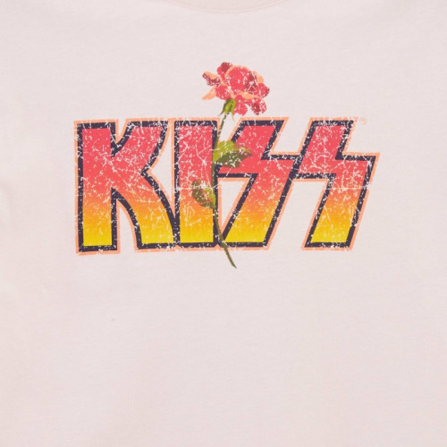 T-shirt 'Kiss' - Rose