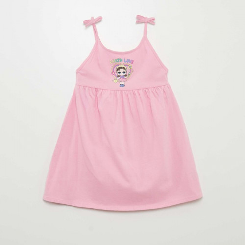 Robe en jersey 'LOL Surprise' - Rose