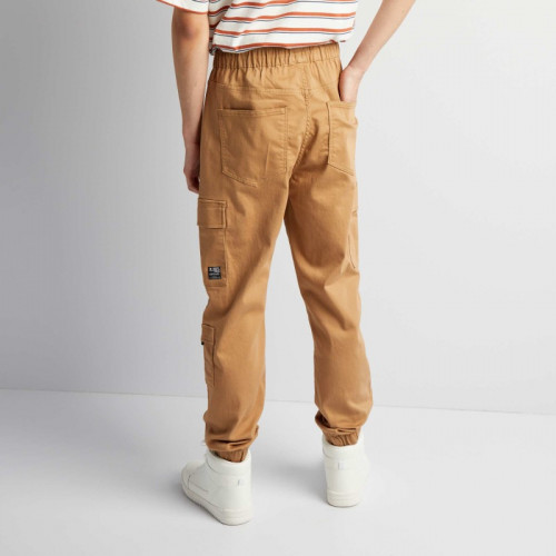 Pantalon avec poches sur les côtés - Beige