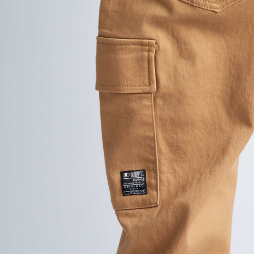 Pantalon avec poches sur les côtés - Beige