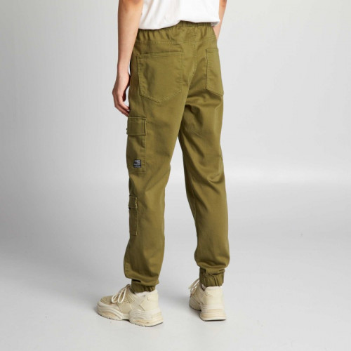 Pantalon avec poches sur les côtés - Vert