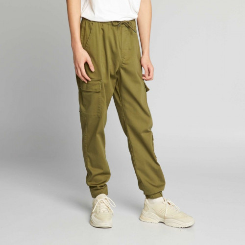 Pantalon avec poches sur les côtés - Vert