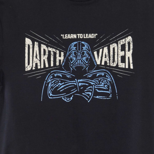 T-shirt 'Star Wars' à col rond - Noir