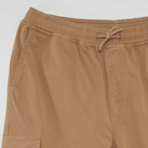 Pantalon avec poches sur les côtés - Beige