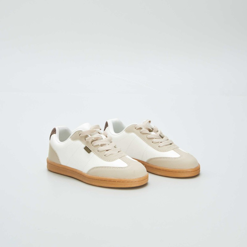 Baskets basses - Beige