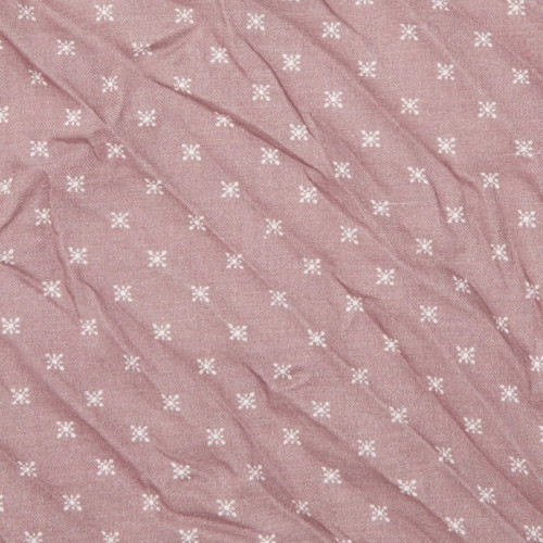 Foulard triangle imprimé - Rose