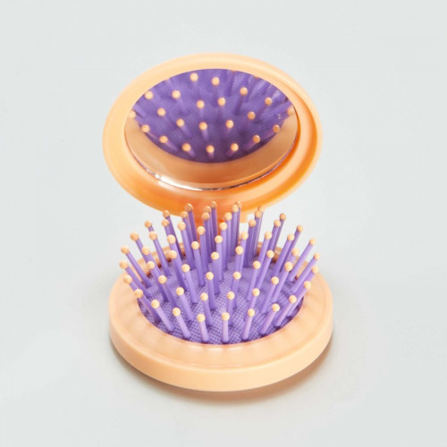 Brosse à cheveux ronde - Orange