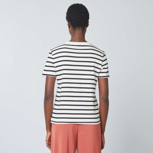 T-shirt en coton épais - Marine