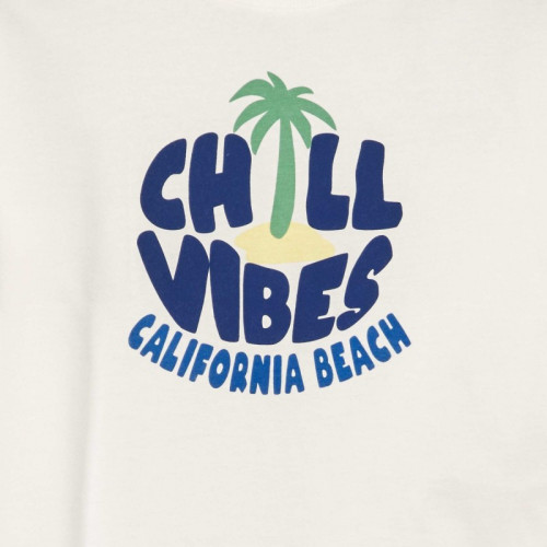 Tee-shirt imprimé - Blanc chill