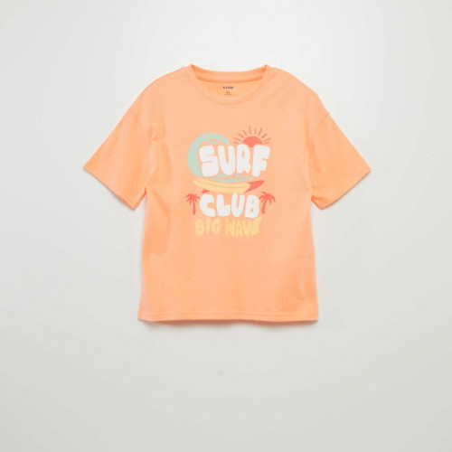 Tee-shirt imprimé - Orange