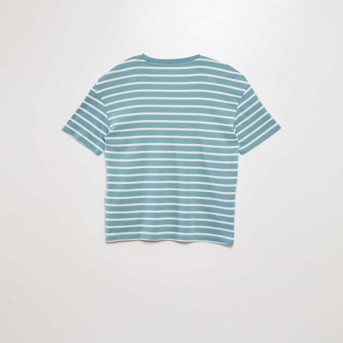 Tee-shirt marinière - Bleu