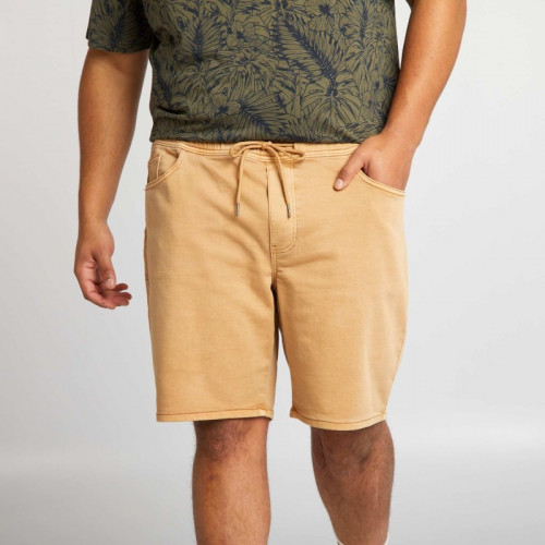 Bermuda stretch uni - Camel