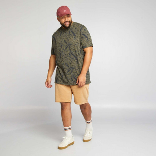 Bermuda stretch uni - Camel