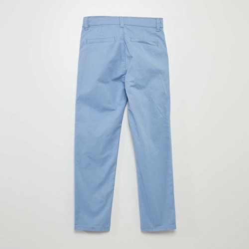 Pantalon chino slim - Bleu clair