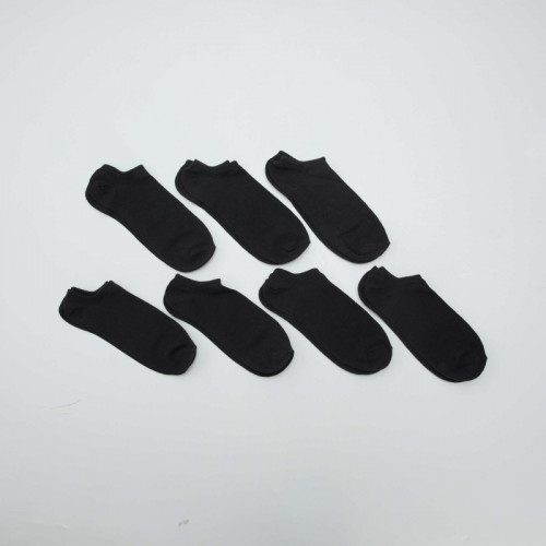 Lot de 4 paires de chaussettes invisibles - Noir