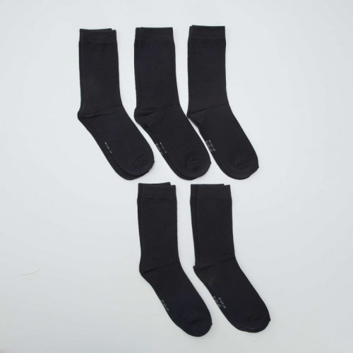 Lot de 5 paires de chaussettes - Noir