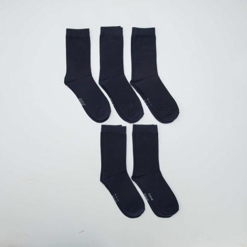 Lot de 5 paires de chaussettes - Bleu