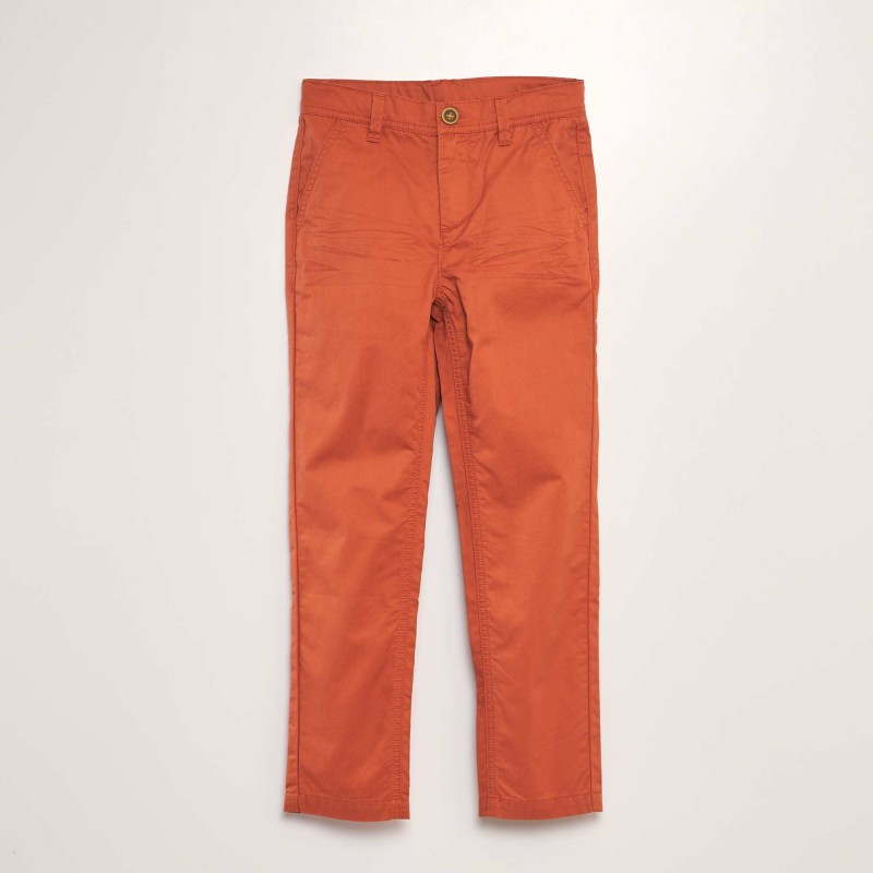 Pantalon chino - Orange