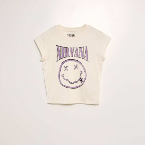 T-shirt 'Nirvana' - Beige