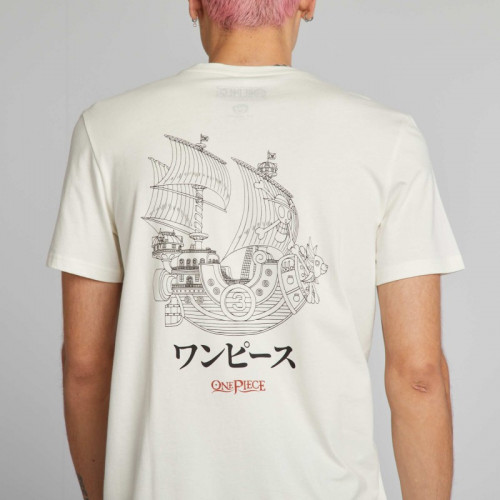 T-shirt 'One Piece' - Blanc