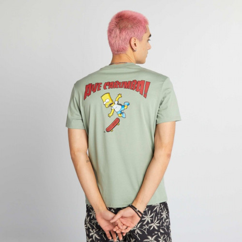 T-shirt 'Simpsons' - Vert