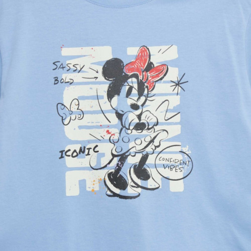 T-shirt en coton 'Disney' - Bleu